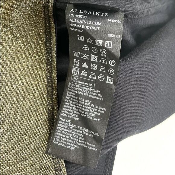 All Saints NWT Norma Bodysuit in Gold
Sparkle Size 10 - Picture 16 of 16